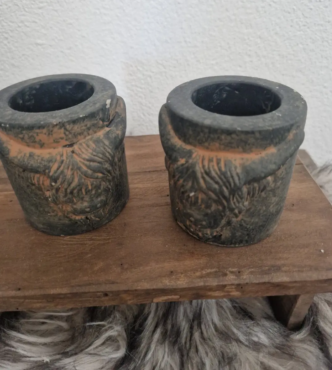 1x Waxinelichtjeshouder Hooglander