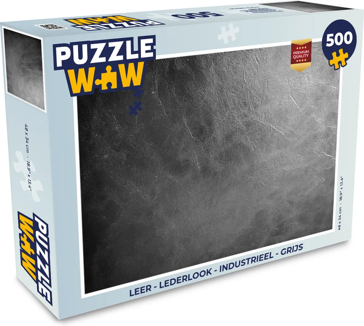 PuzzleWow Industrieel Puzzel 500 Stuks - Multicolor