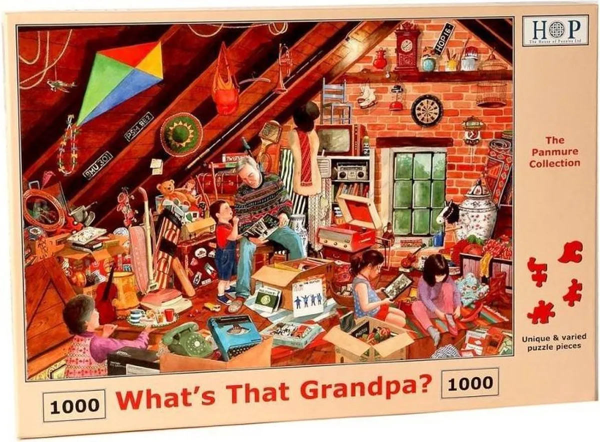 House Of Puzzles What's That Grandpa 1000-delig Puzzel - HP0439