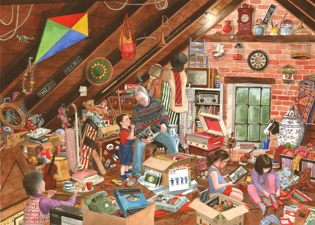 House Of Puzzles What's That Grandpa 1000-delig Puzzel