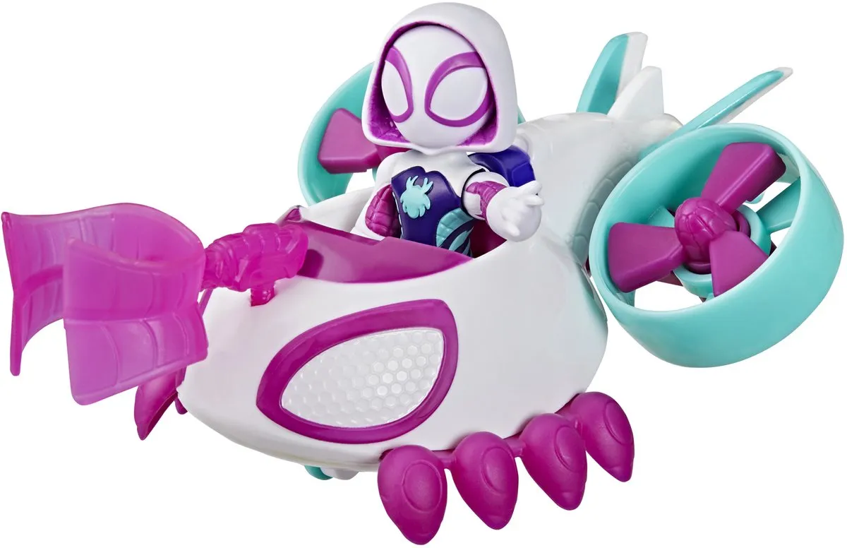 Marvel Spidey and His Amazing Friends Ghost-Spider Helikopter - Multi