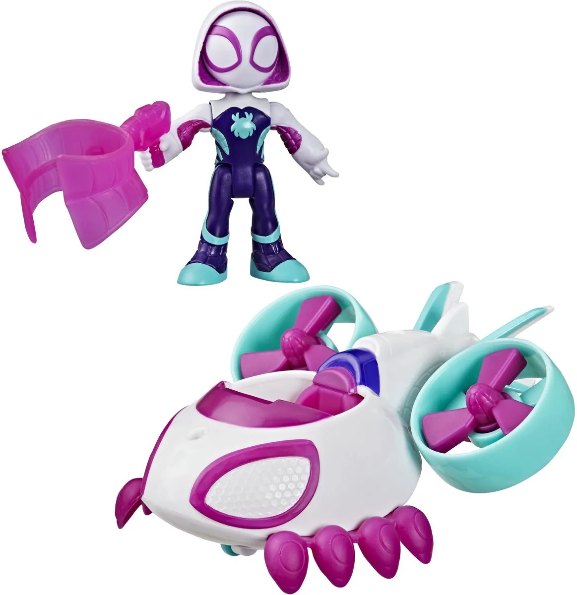 Marvel Spidey and His Amazing Friends Ghost-Spider Helikopter - Multi