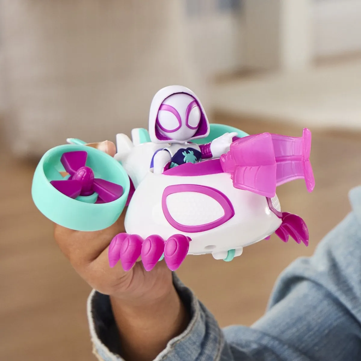 Marvel Spidey and His Amazing Friends Ghost-Spider Helikopter - Multi