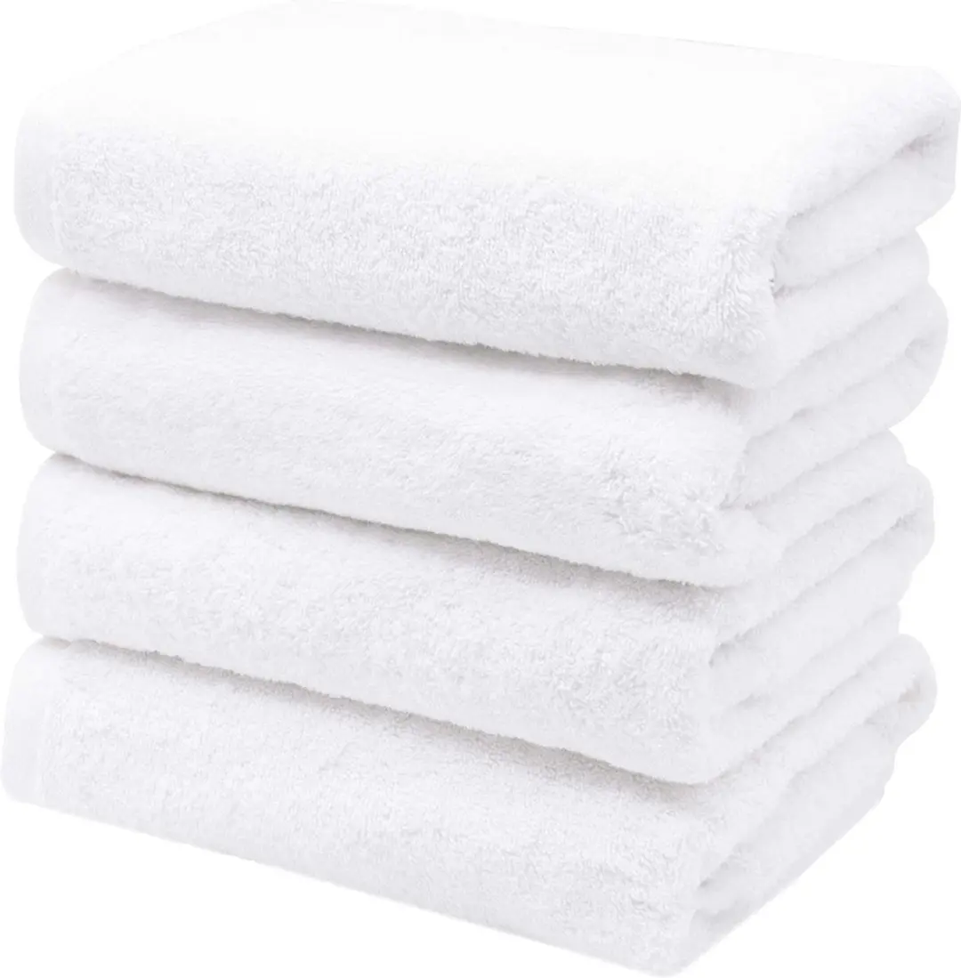 4 x Hotel Handdoek XL Wit