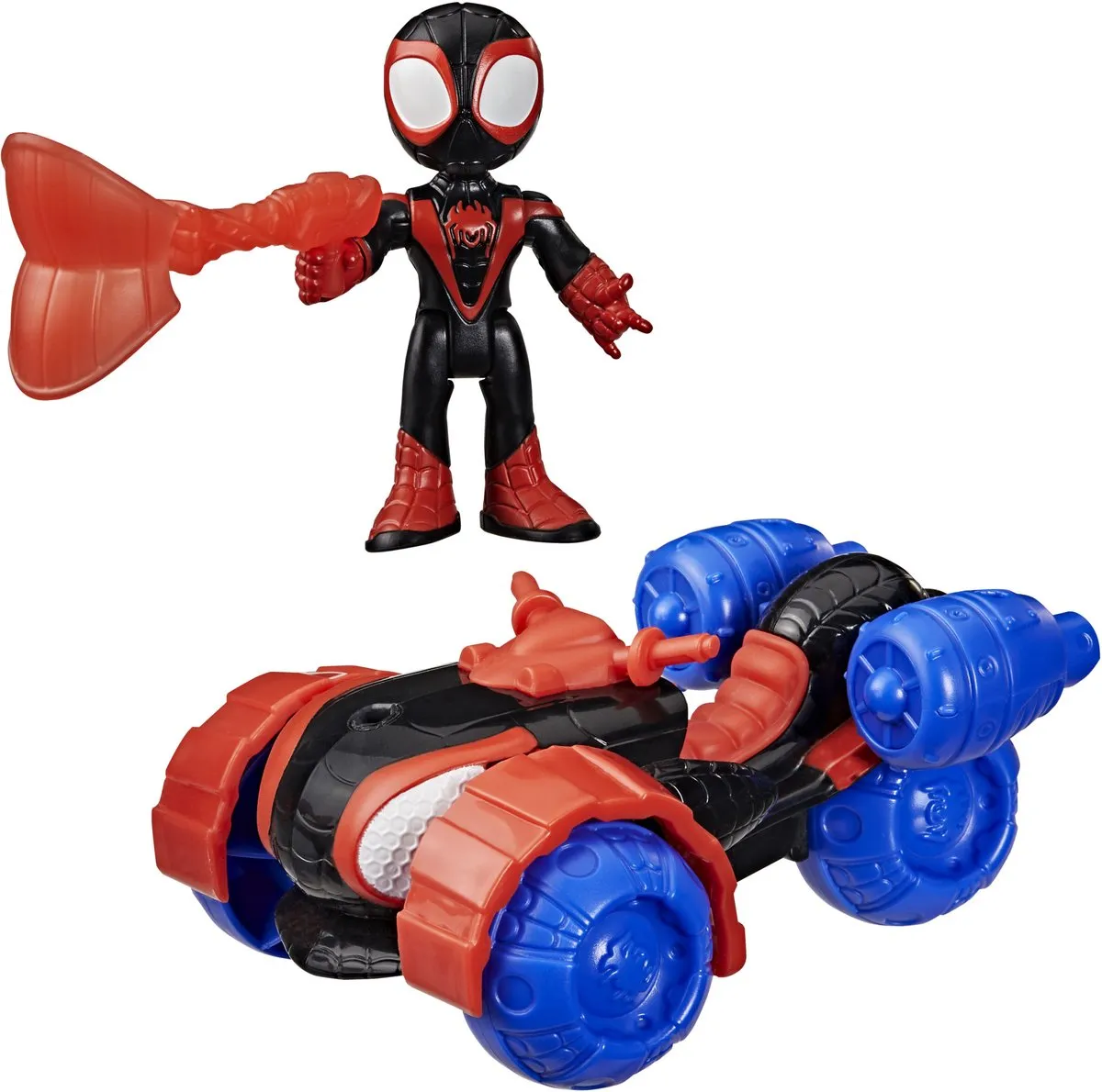 Marvel Spidey and his Amazing Friends Miles Morales Techno-Racer - Multi