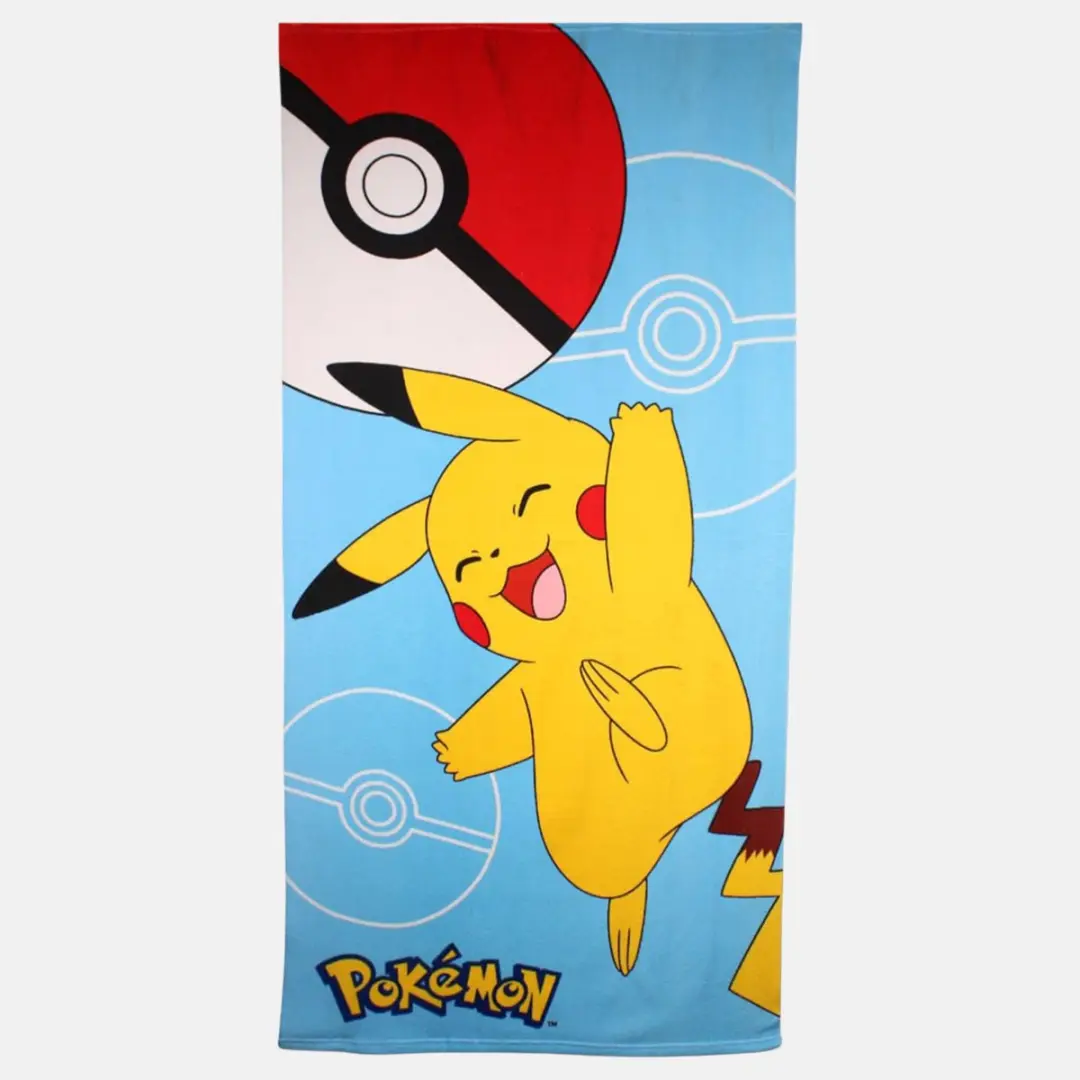 Pokémon Strandlaken / Badhanddoek Pikachu
