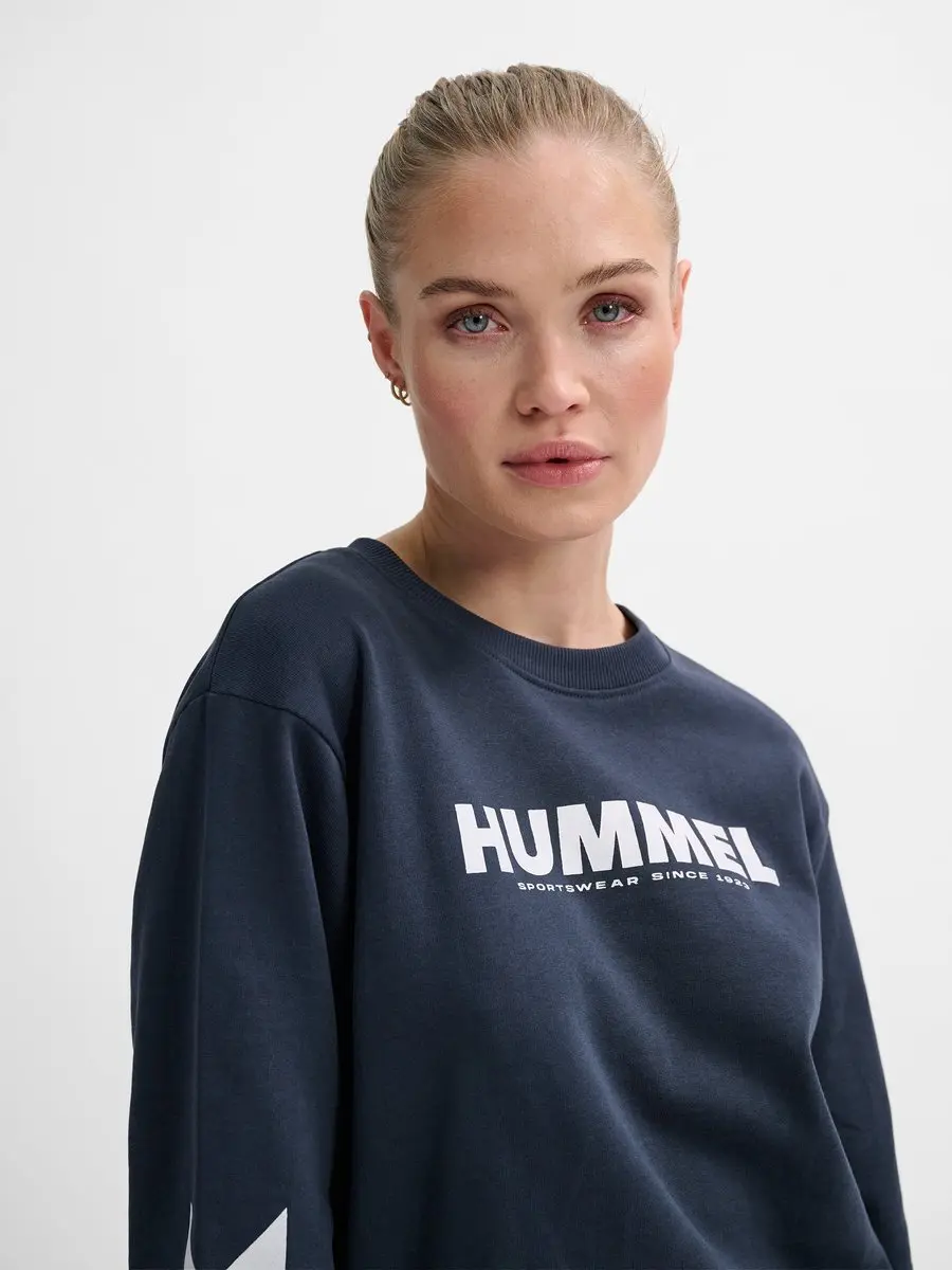 Hummel HMLLEGACY Sweatshirt - XXS - Blue Nights - afbeelding 4 van 6