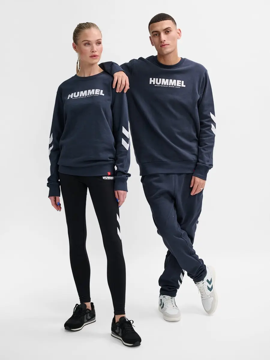 Hummel HMLLEGACY Sweatshirt - XXS - Blue Nights - afbeelding 2 van 6