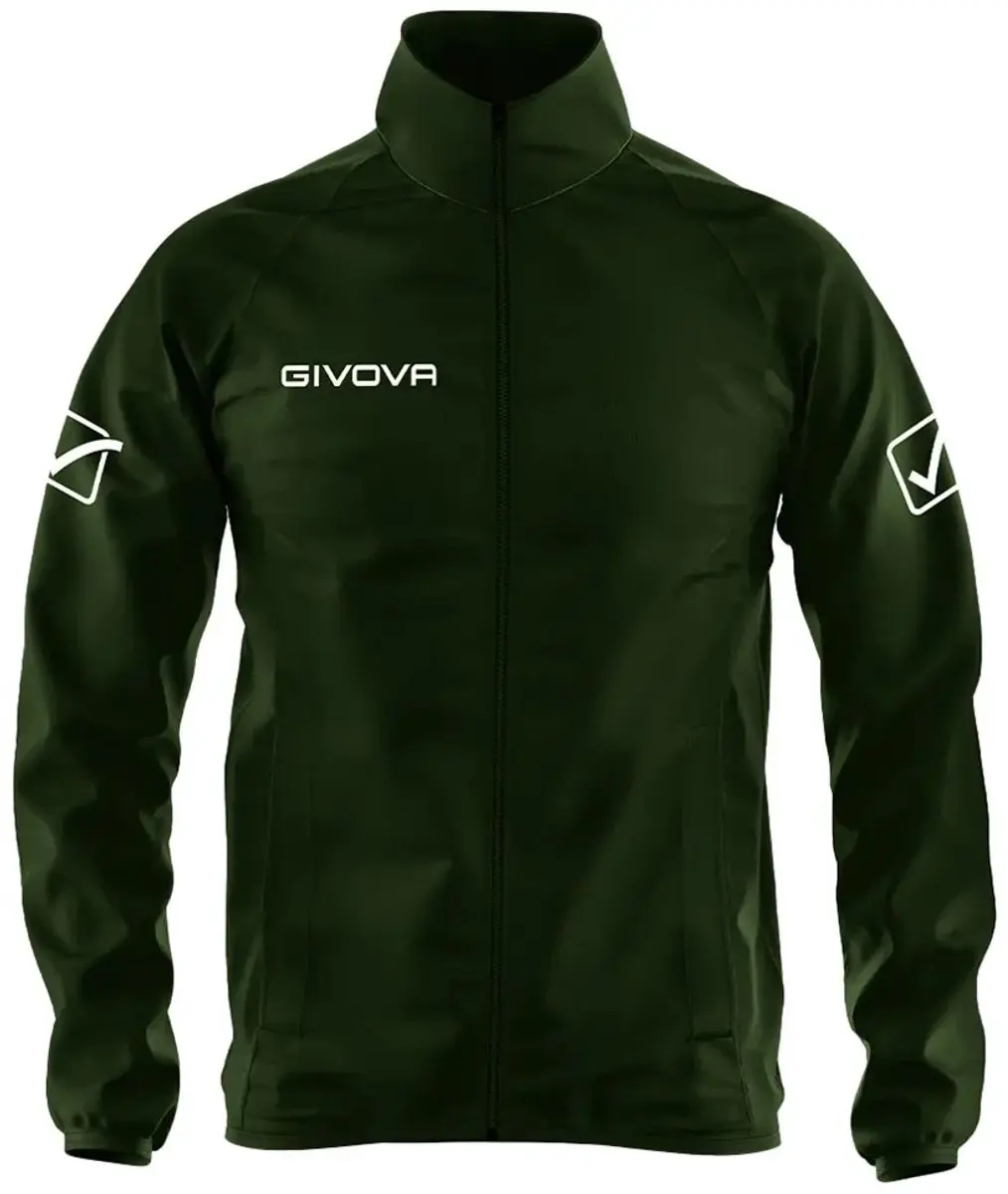 Givova Basico Jas - S - Khaki - afbeelding 2 van 2