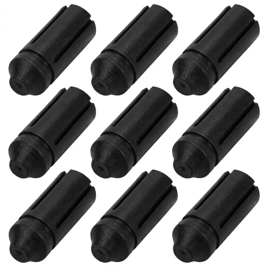Zwart dart flight beschermers set
