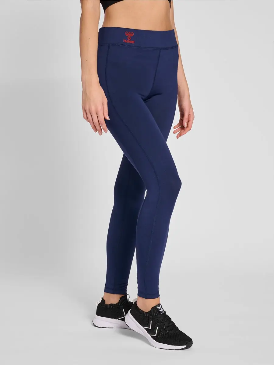 Hummel Q4 HW Legging Dames - Marine - afbeelding 5 van 6