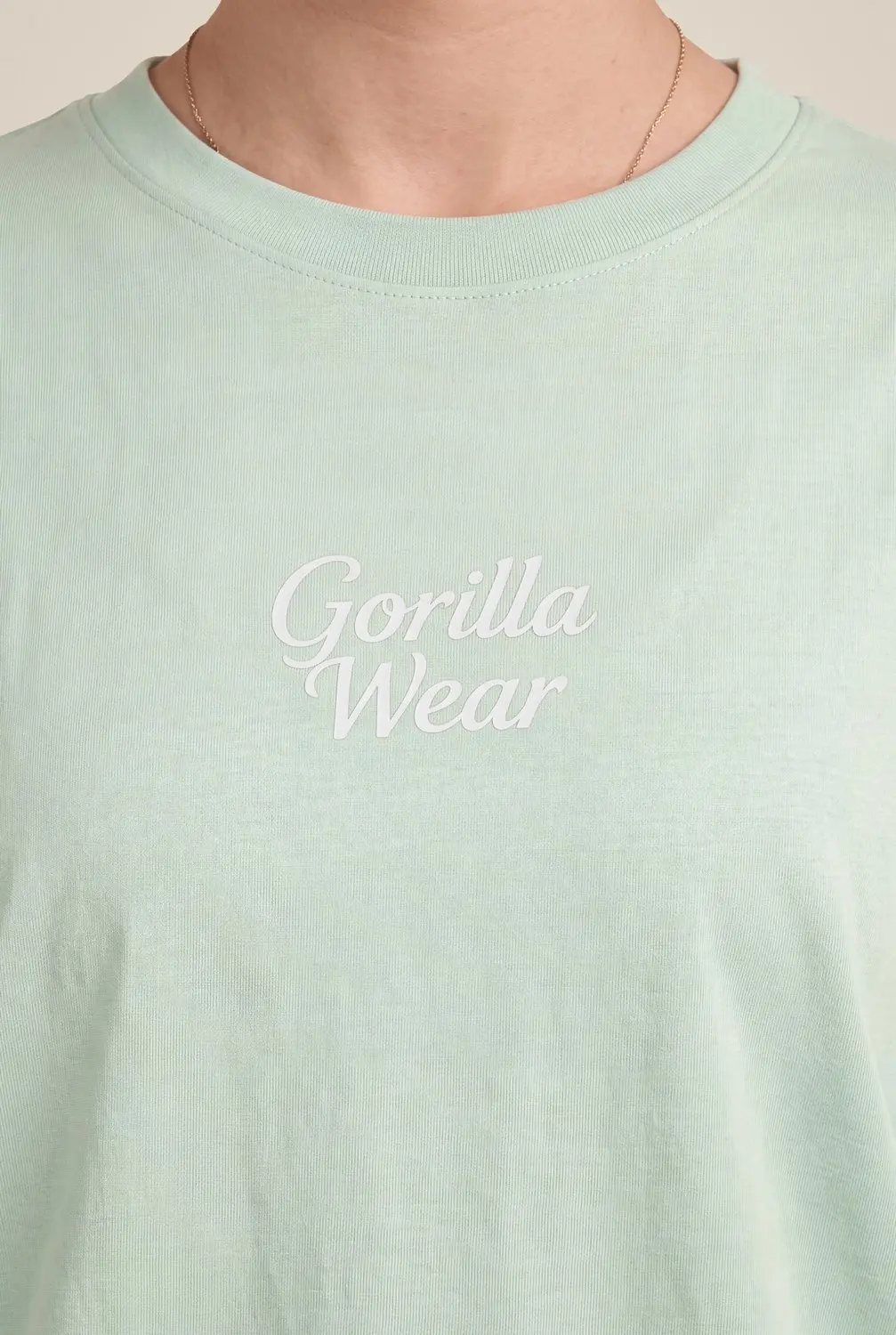 Gorilla Wear Vienna Oversized T-shirt Lichtgroen S - afbeelding 5 van 6