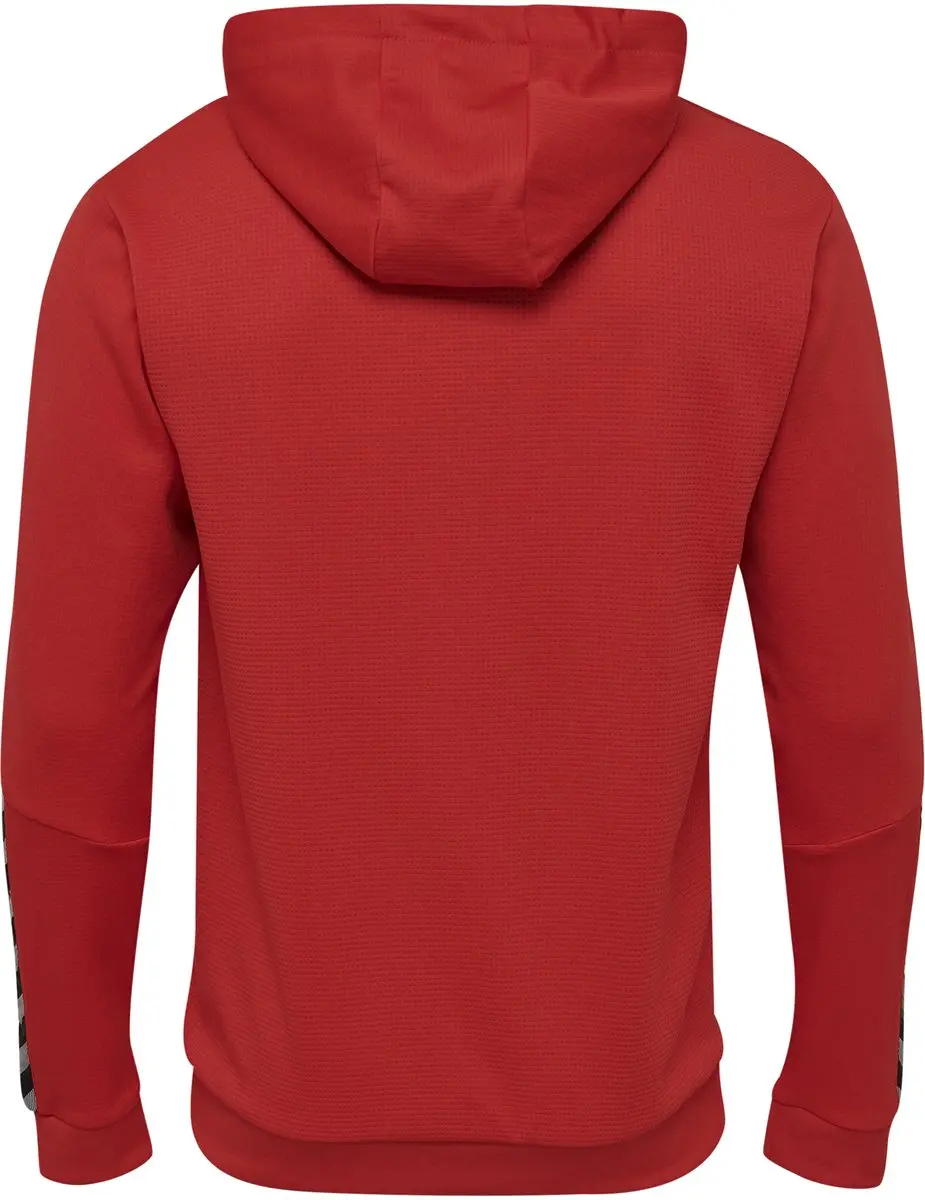 Hummel HmlAUTHENTIC Poly Hoodie - TRUE RED - afbeelding 3 van 6