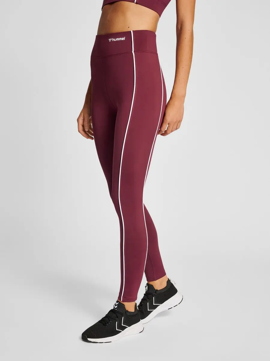 Hummel Mt Flash Dames Legging - S - Zinfandel - afbeelding 5 van 6