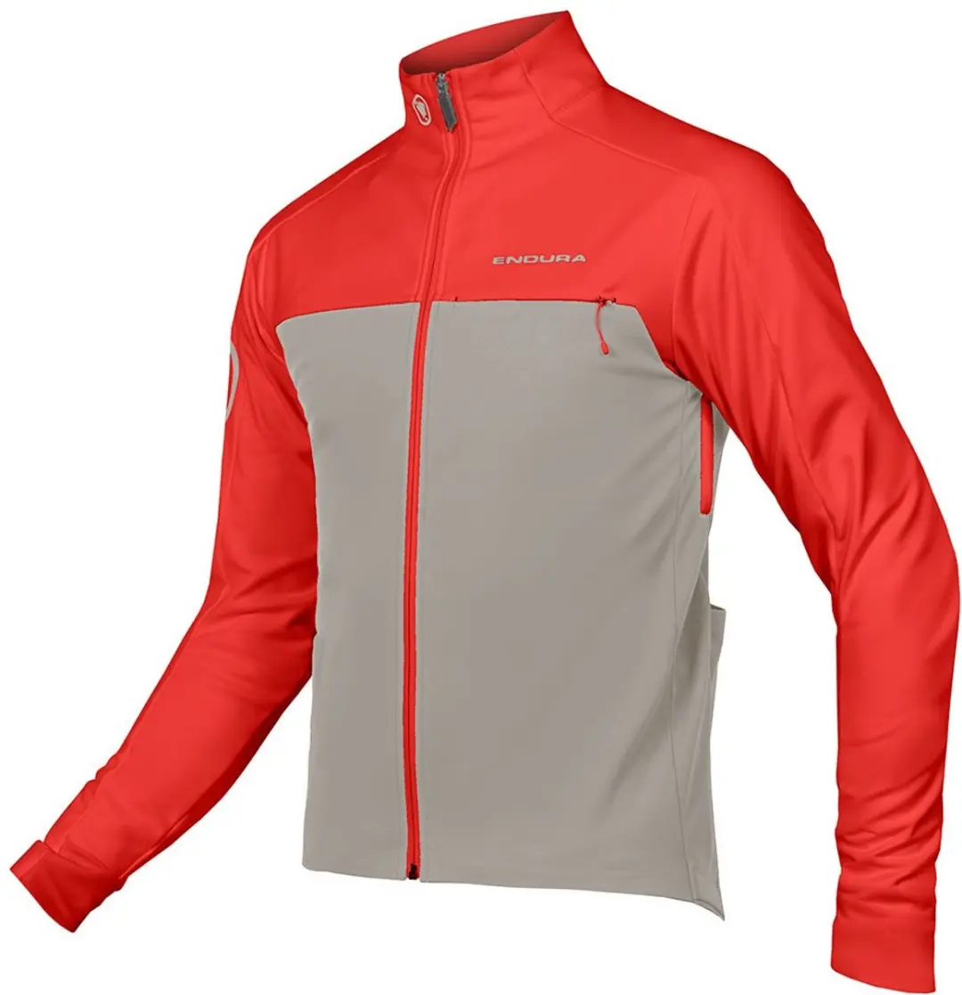 Endura Windchill II Jas - Rood/Grijs XL - afbeelding 2 van 3