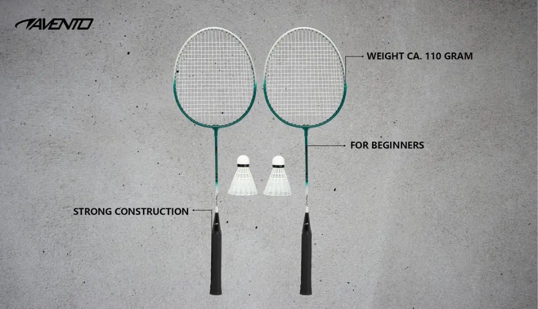Avento Power Speed Badminton Set - 2 Rackets - afbeelding 3 van 6