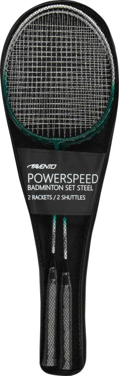 Avento Power Speed Badminton Set - 2 Rackets - afbeelding 5 van 6