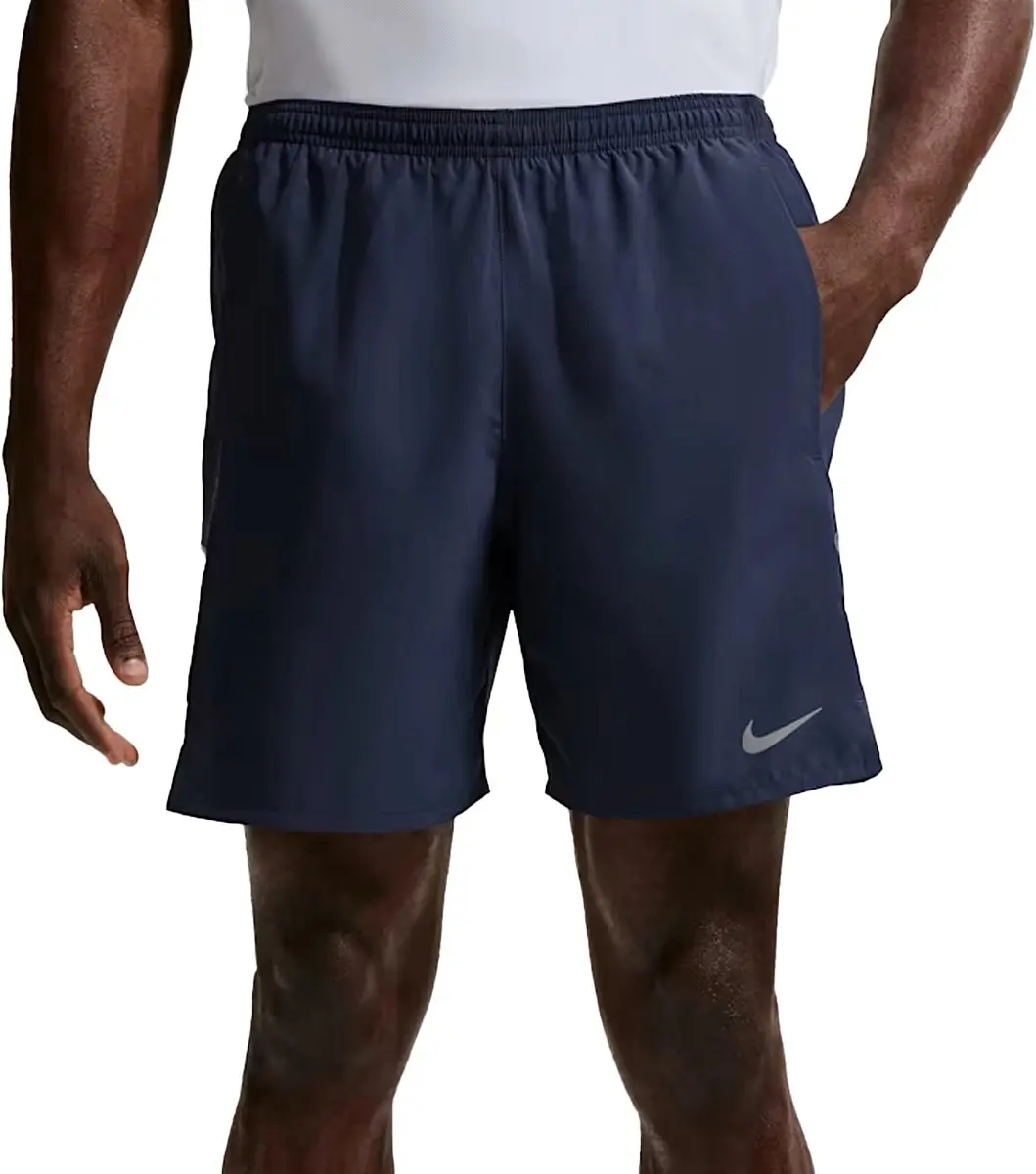 Nike Miler Hardloopshort Heren M - Donkerblauw - afbeelding 3 van 3