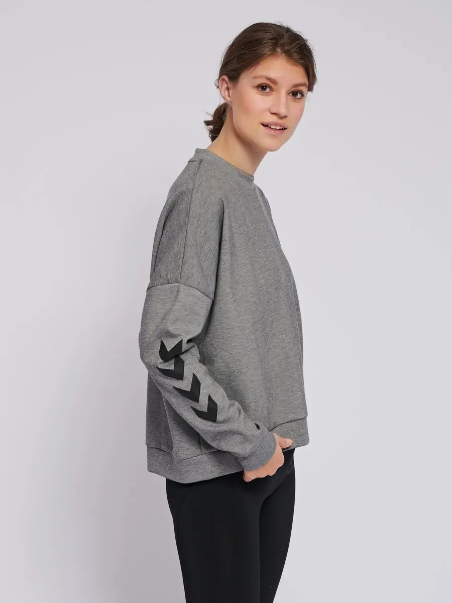 Hummel Hmlessi Sweatshirt - XS - Grijs melange - afbeelding 5 van 6
