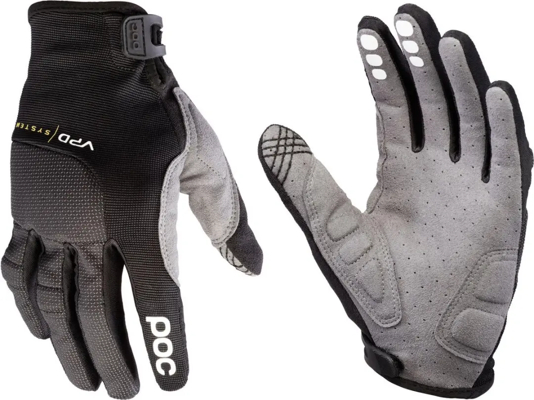 POC Resistance Pro DH Handschoenen, uranium black Handschoenmaat L