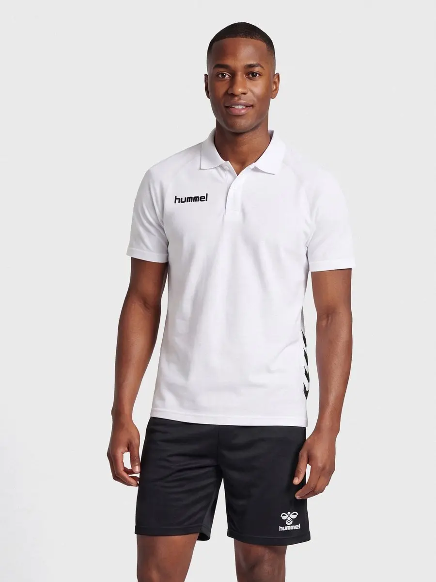 Hummel hmlPROMO Polo - Wit XXL - afbeelding 5 van 6