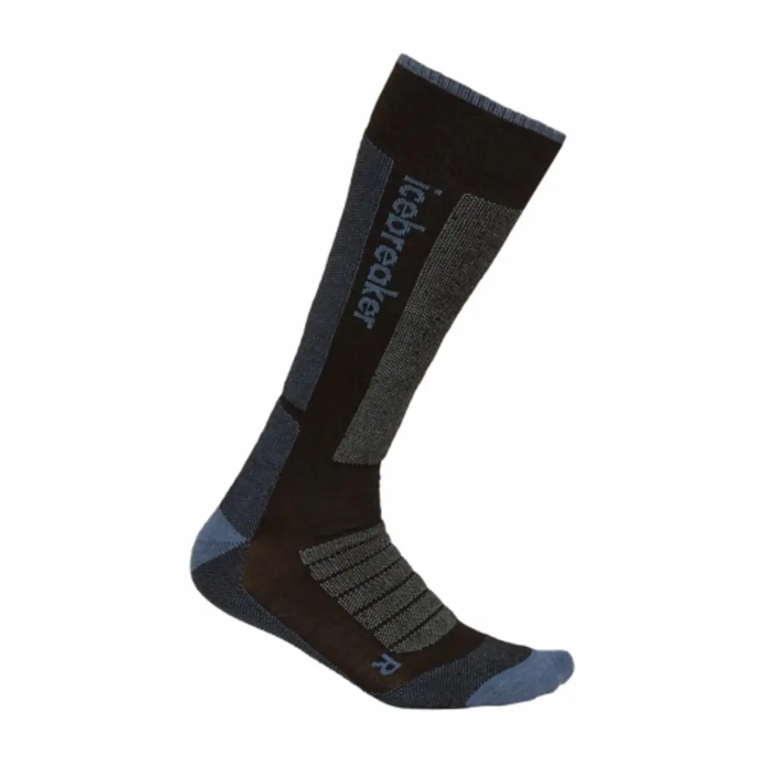 Skisokken Icebreaker Women Ski+ Medium OTC Black Dawn Graphite-Schoenmaat 38