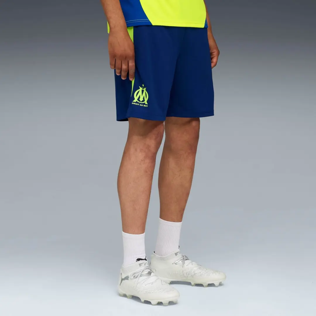 PUMA Korte OM Short M - Blauw - afbeelding 3 van 5
