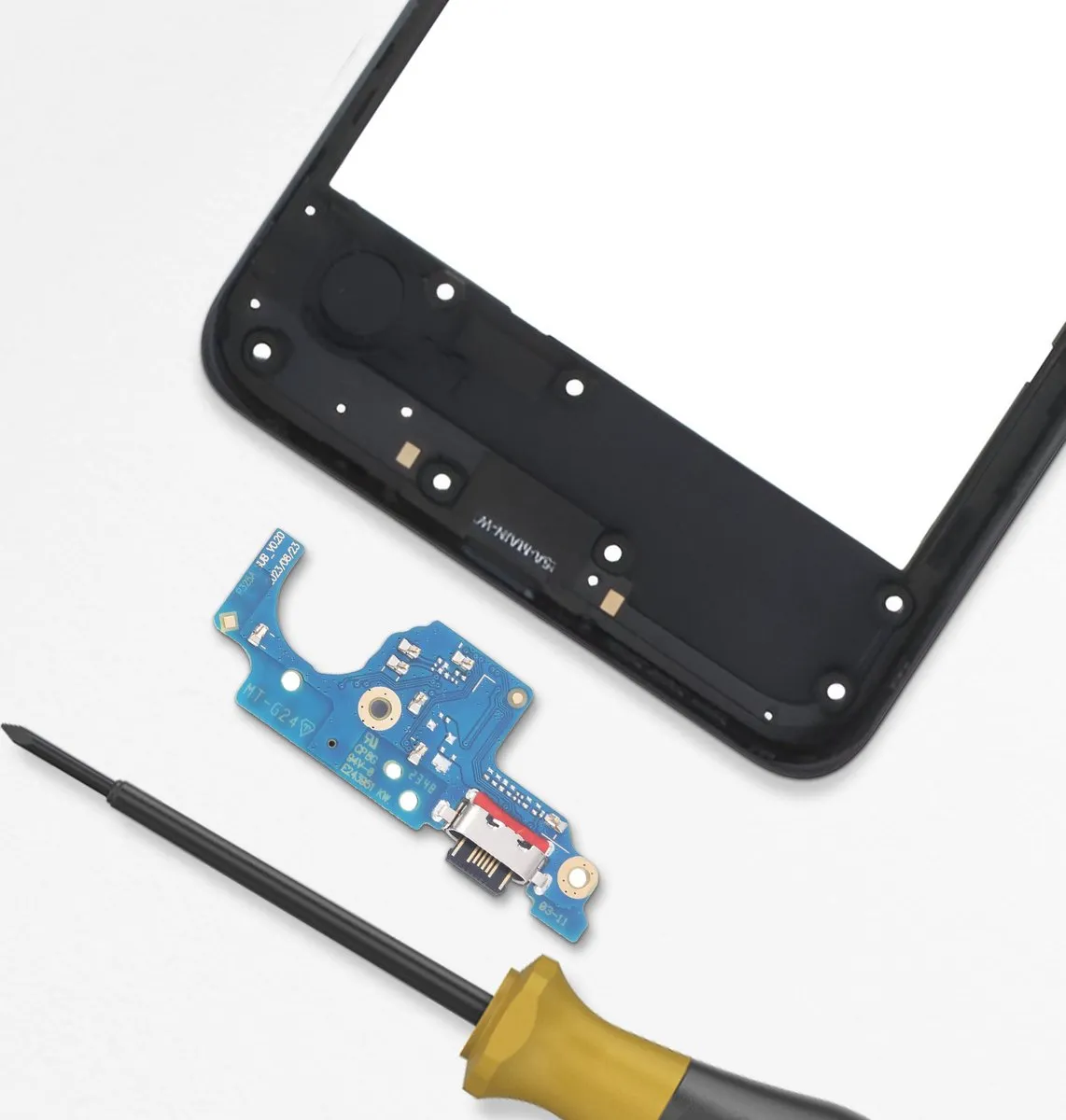 Motorola Oplaadconnector COSEC-MOTO-MG24 - Zwart