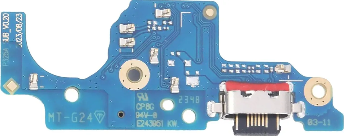 Motorola Oplaadconnector COSEC-MOTO-MG24 - Zwart