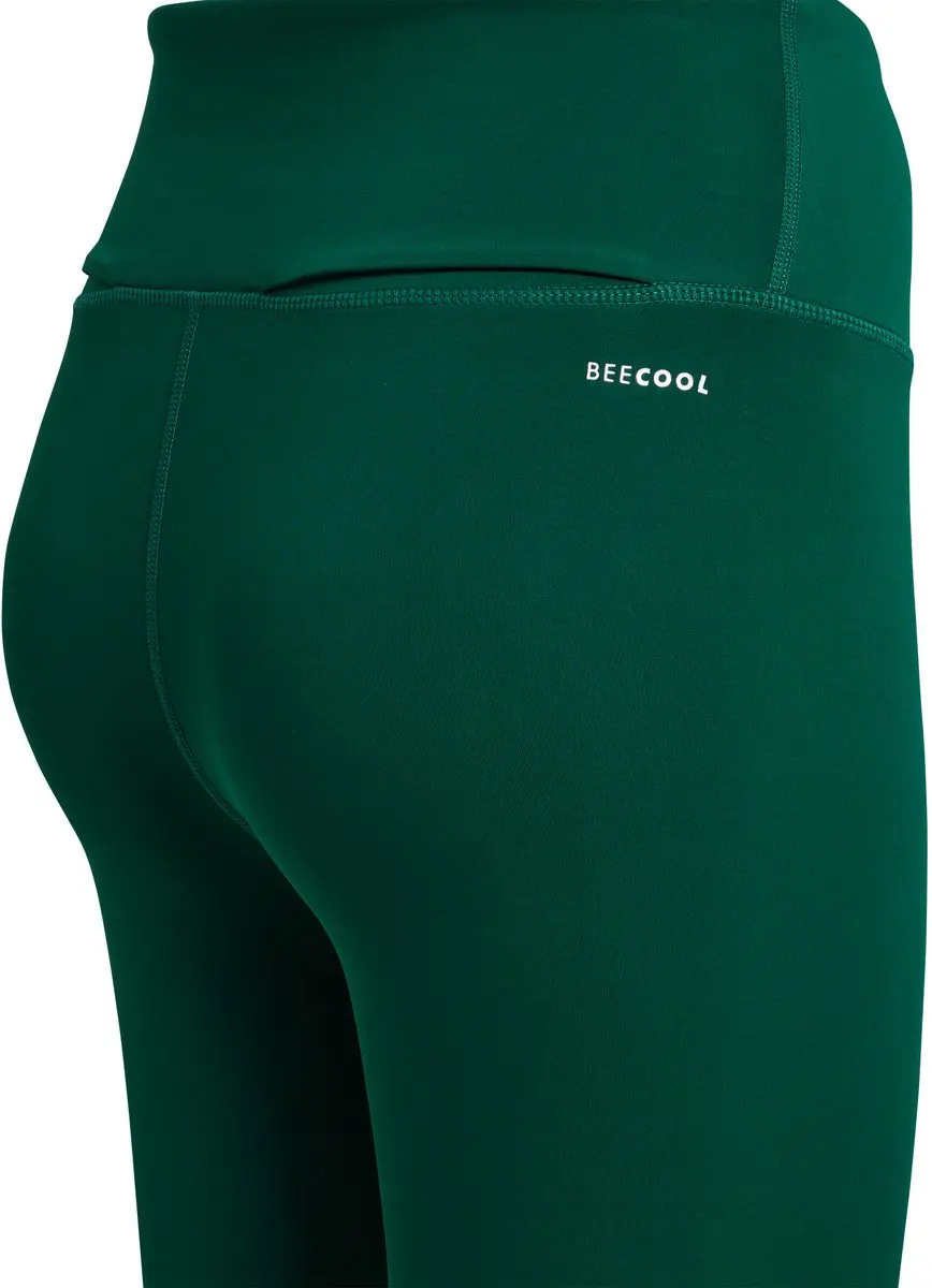 Hummel HmlCOURT Mid Waist Pocket Tights - M - Rain Forest - afbeelding 5 van 5
