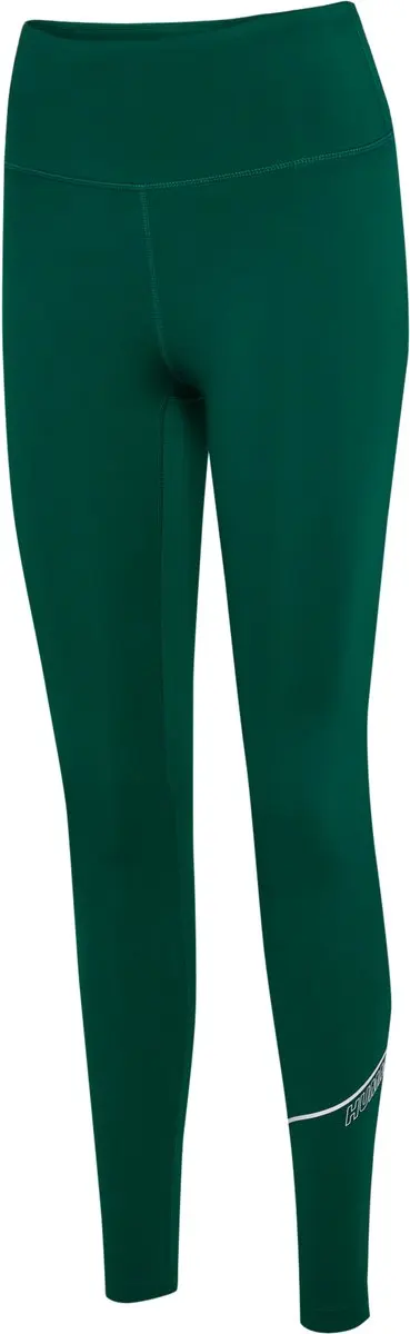 Hummel HmlCOURT Mid Waist Pocket Tights - M - Rain Forest - afbeelding 2 van 5