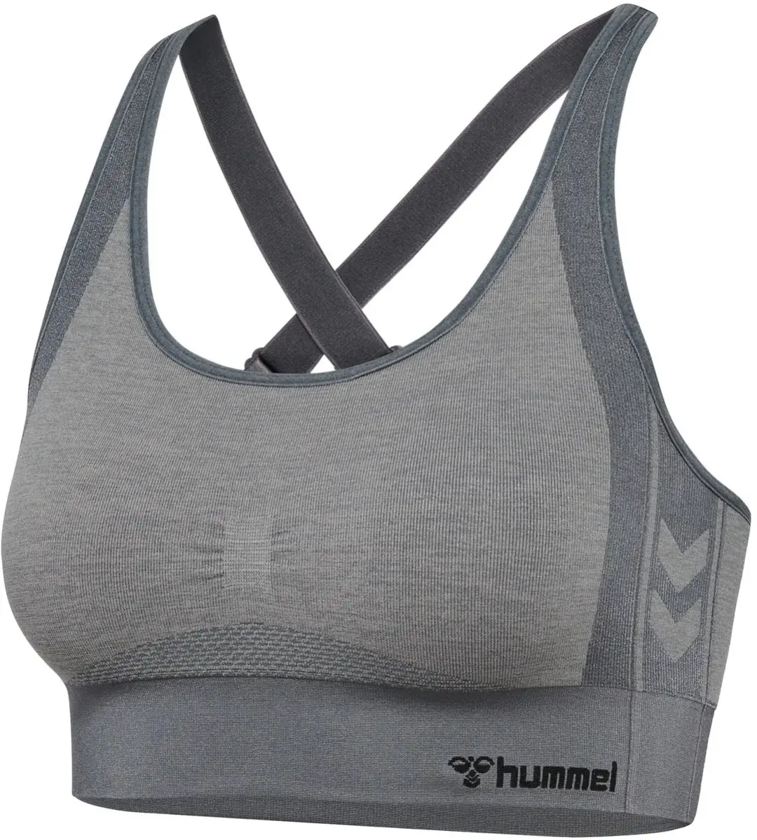 Hummel MT Shine Naadloze Sportbeha - S - Quiet Shade - afbeelding 5 van 6