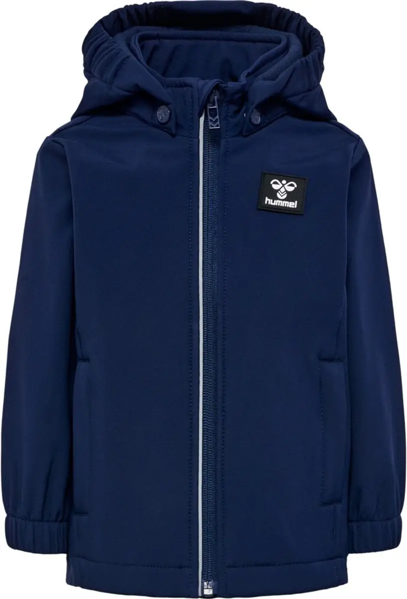 Hummel Mars Tex Mini Softshell Jacket 218318 - Zwart - afbeelding 2 van 6