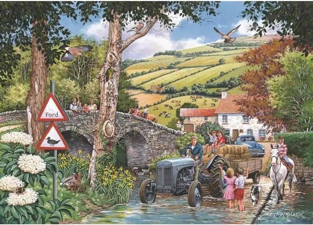 House Of Puzzles Fergie at the Ford Puzzel 1000 Stukjes HP0563