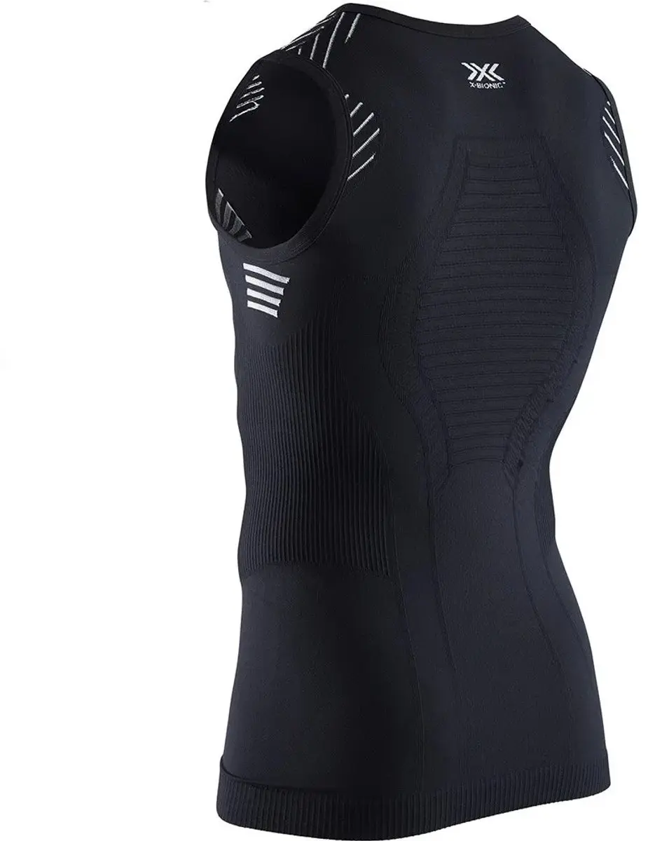 X-Bionic Invent 4.0 Tanktop - Opaalzwart/Arctisch wit - afbeelding 3 van 6