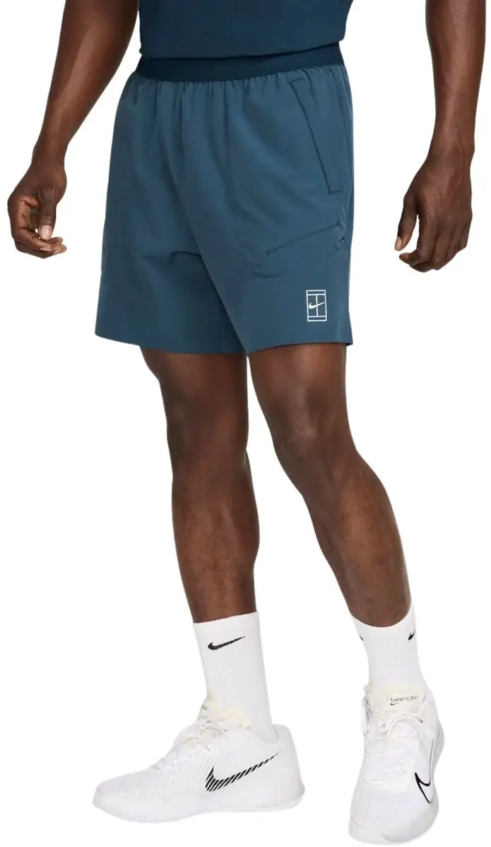 Nike Court Advantage Short Heren M - Navy - afbeelding 5 van 5