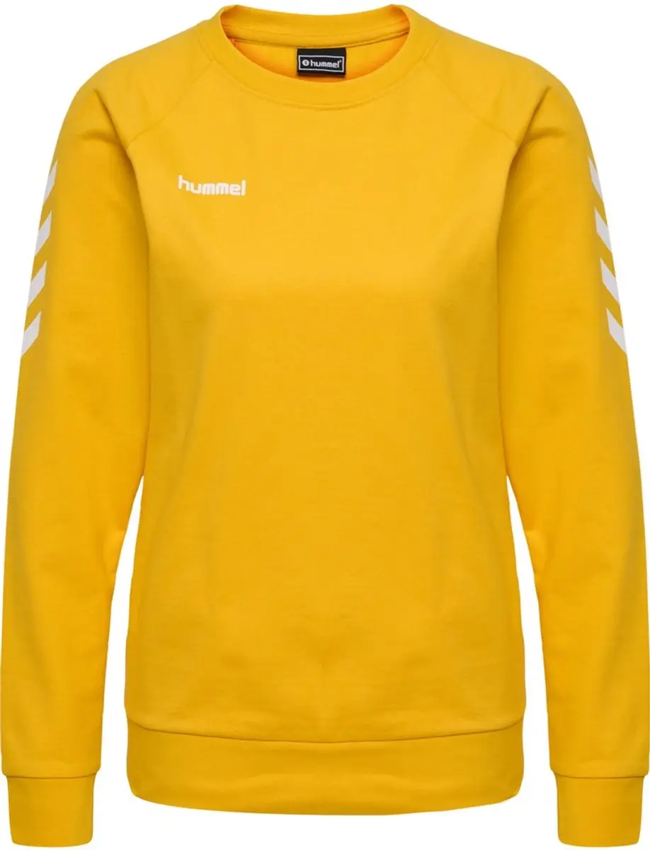 Hummel hmlGO Cotton Dames Sweatshirt - Geel - XXL - afbeelding 2 van 6