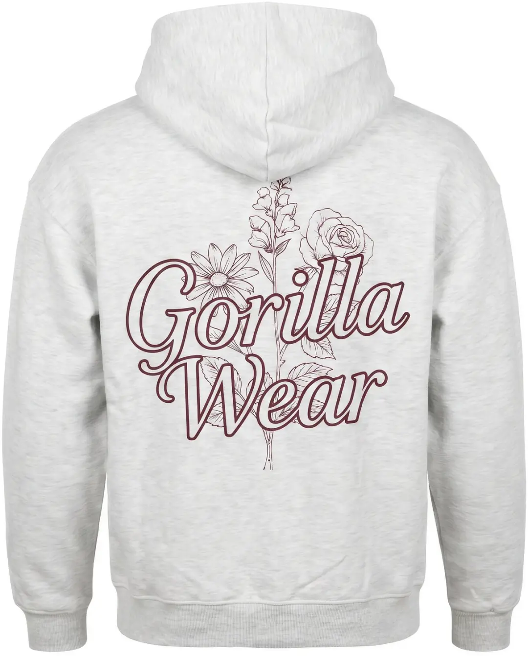 Gorilla Wear Skye Hoodie - Lichtgrijs XS - afbeelding 3 van 6