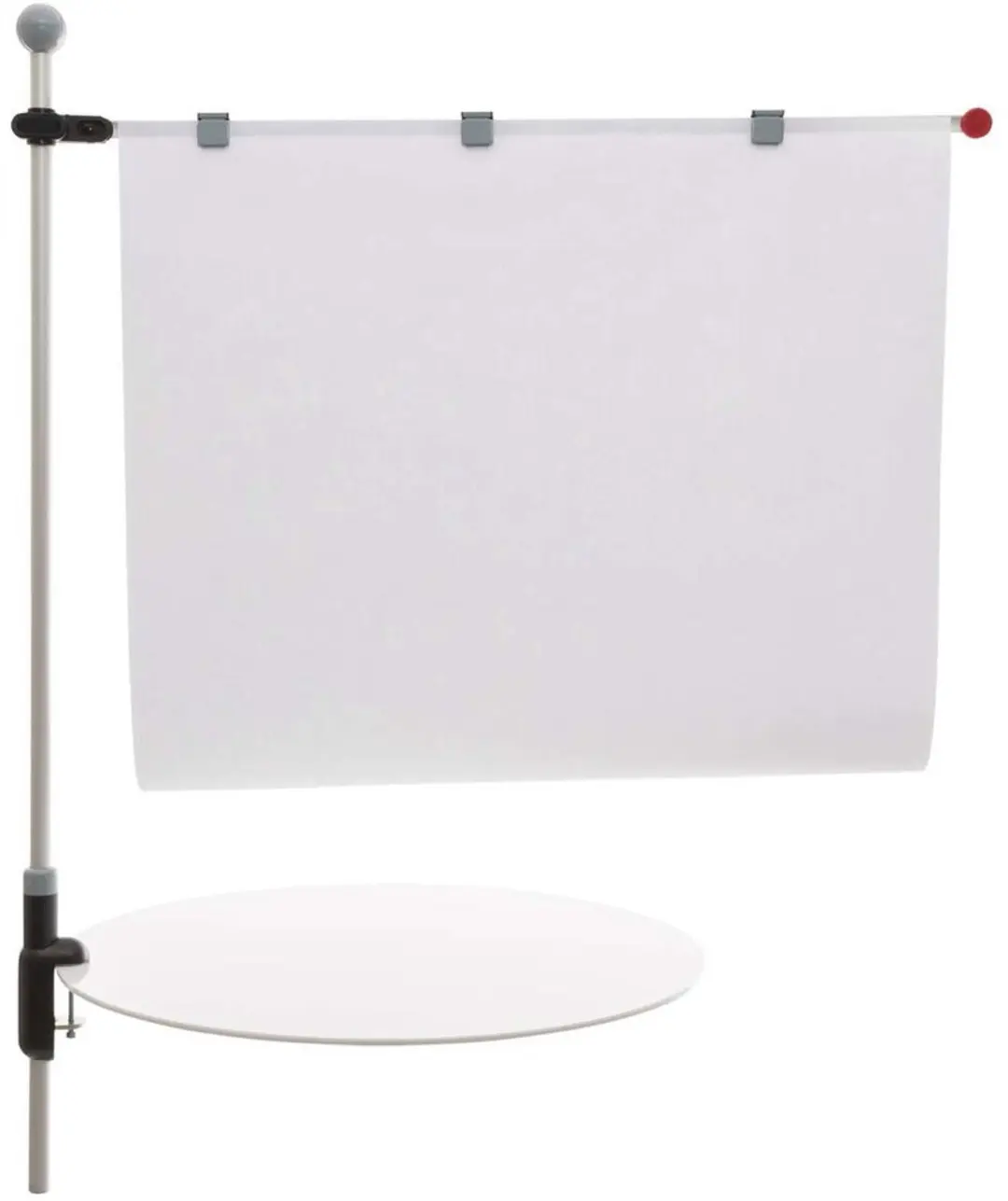 MAUL Presenteer met tafelklem A1 100cm - Zilver - afbeelding 4 van 6