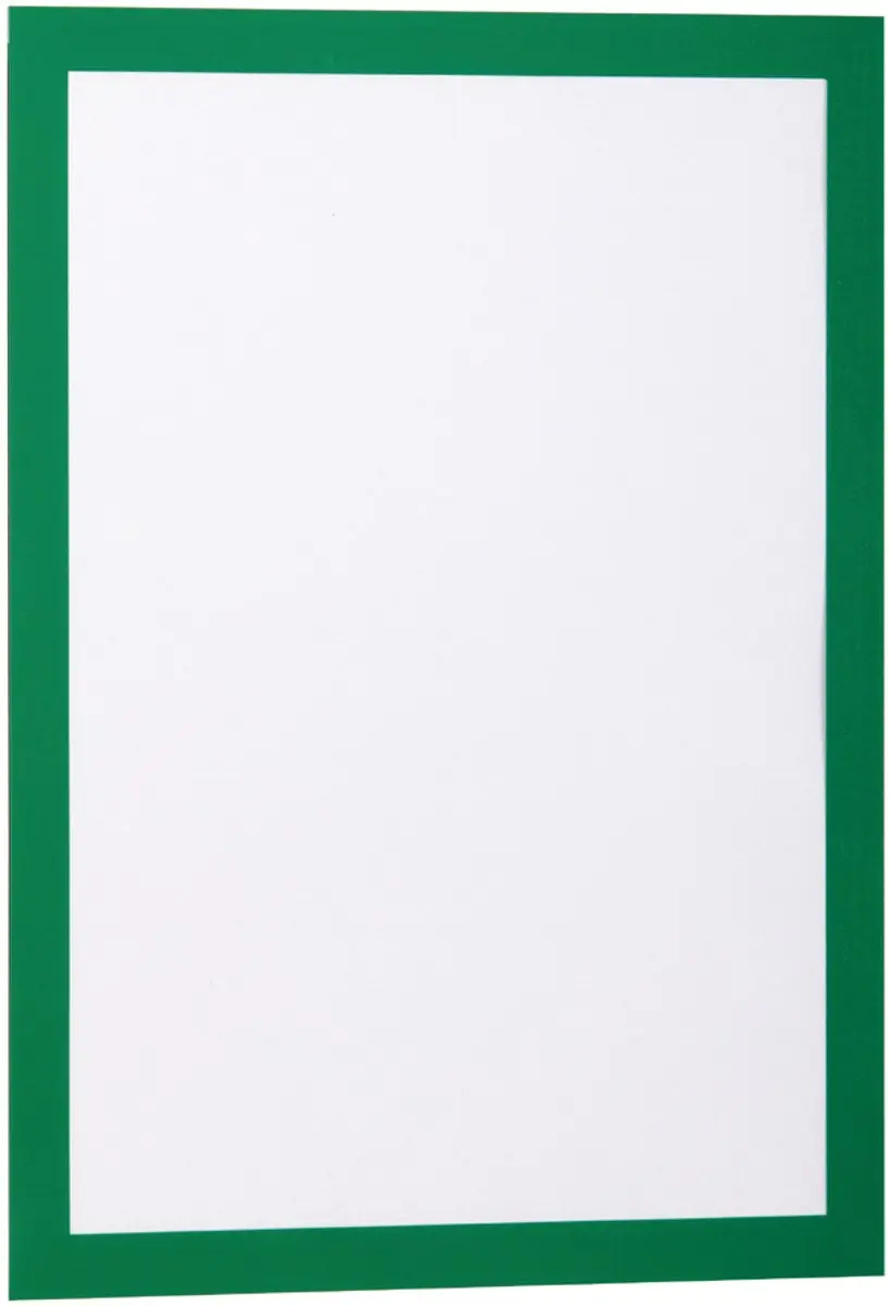 Durable Duraframe A4 Informatiebord - Metaal-zilver - 10 Stuks - afbeelding 4 van 6
