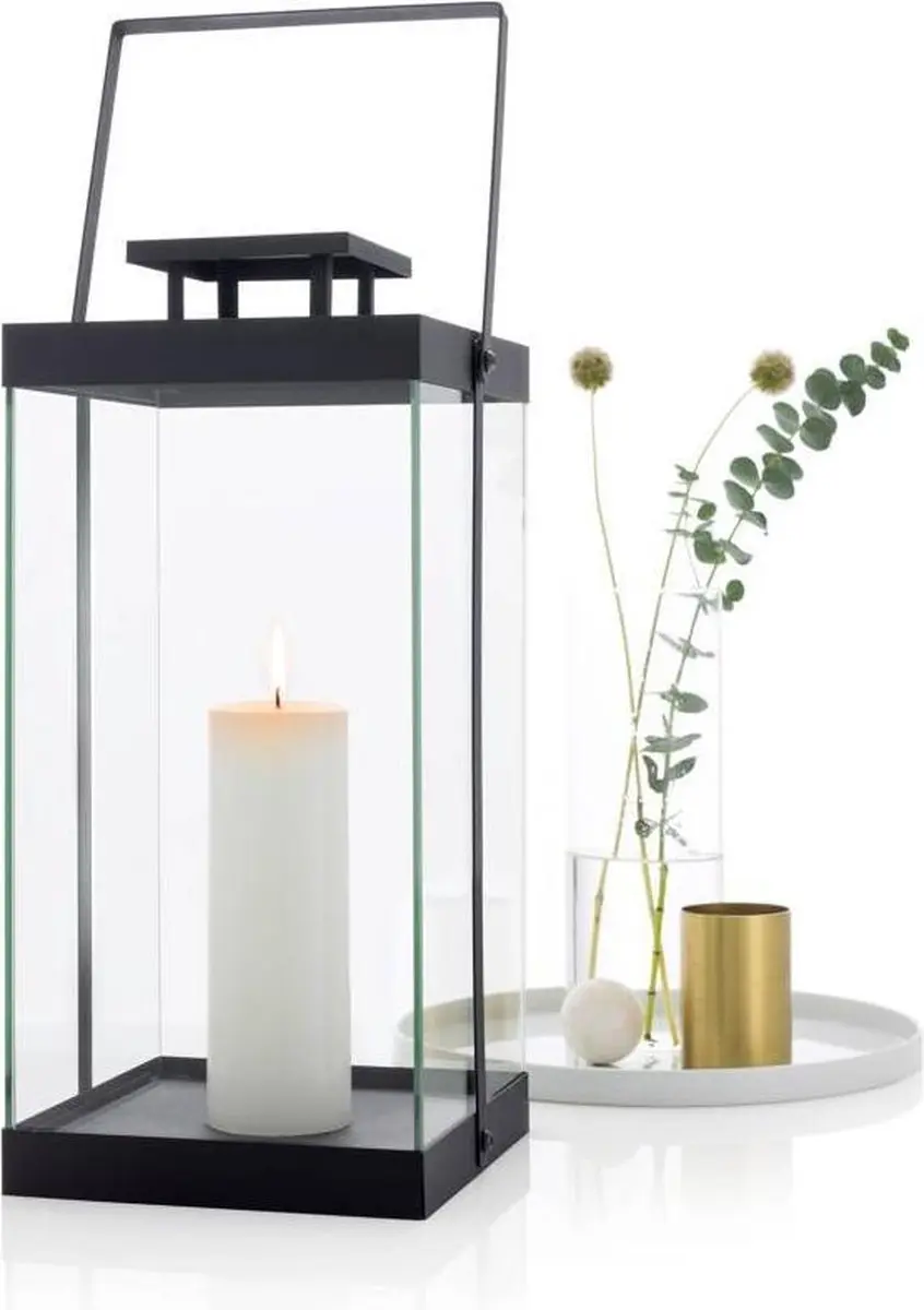 Blomus Finca Lantaarn - 46 cm - Zwart - afbeelding 3 van 6