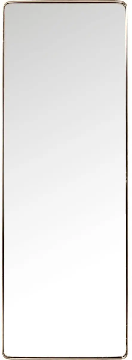 Kare Spiegel Curve Rectangular Copper 200x70cm