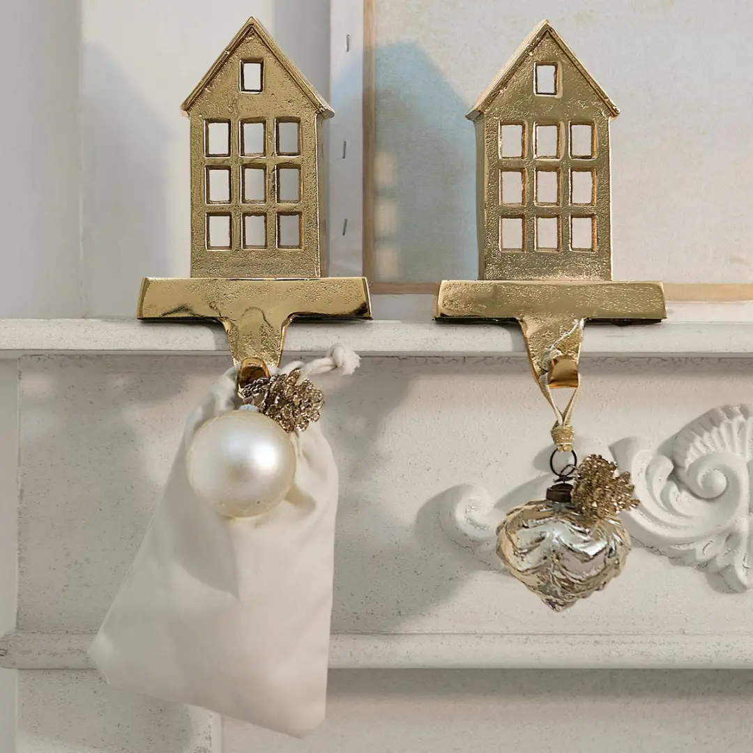 Loberon Haakset Xanique Goud - 2 Stuks - afbeelding 6 van 6