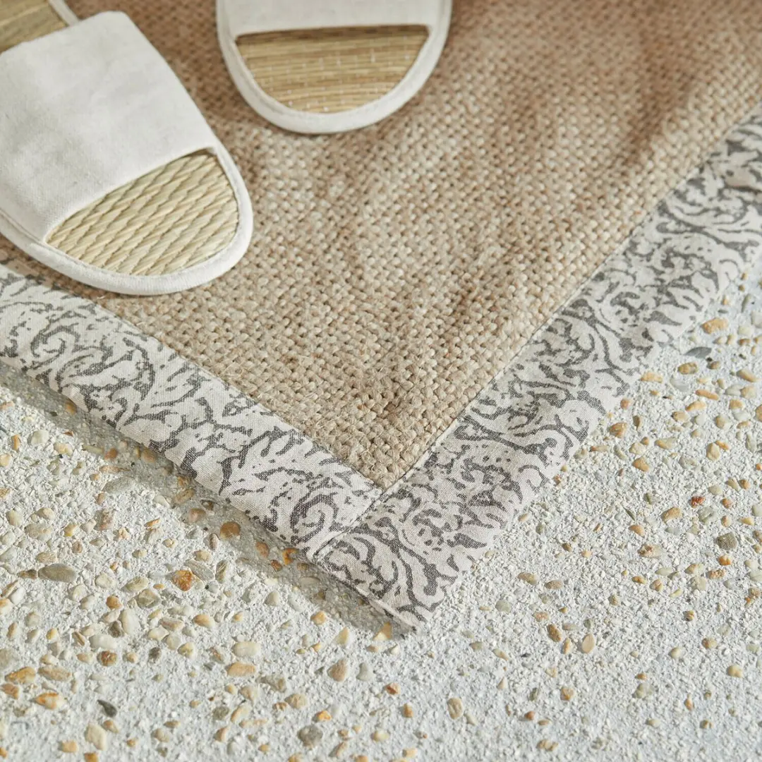 Loberon Falmont Badmat - Beige - afbeelding 2 van 6