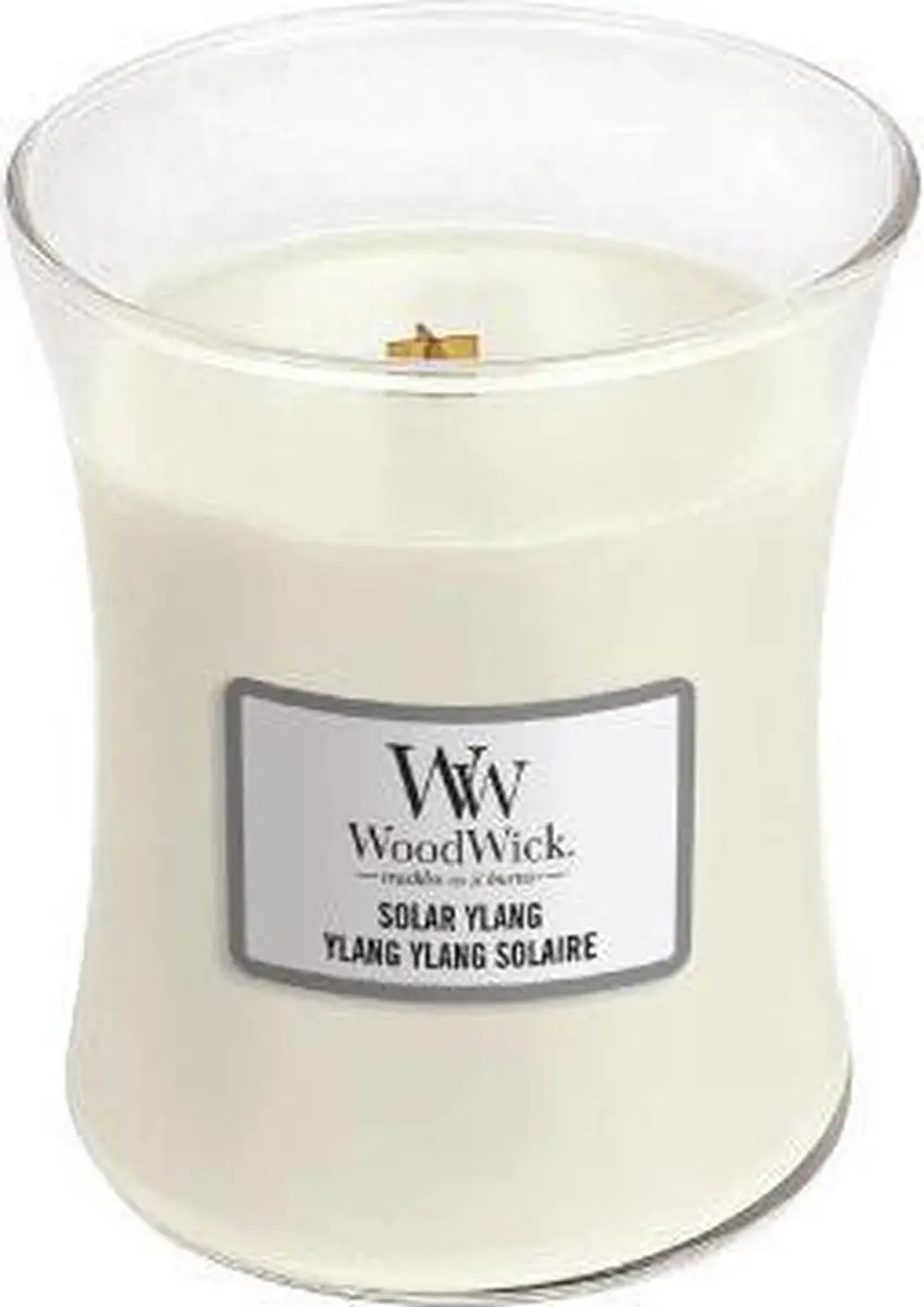 WoodWick Solar Ylang Medium Geurkaars 60 uur