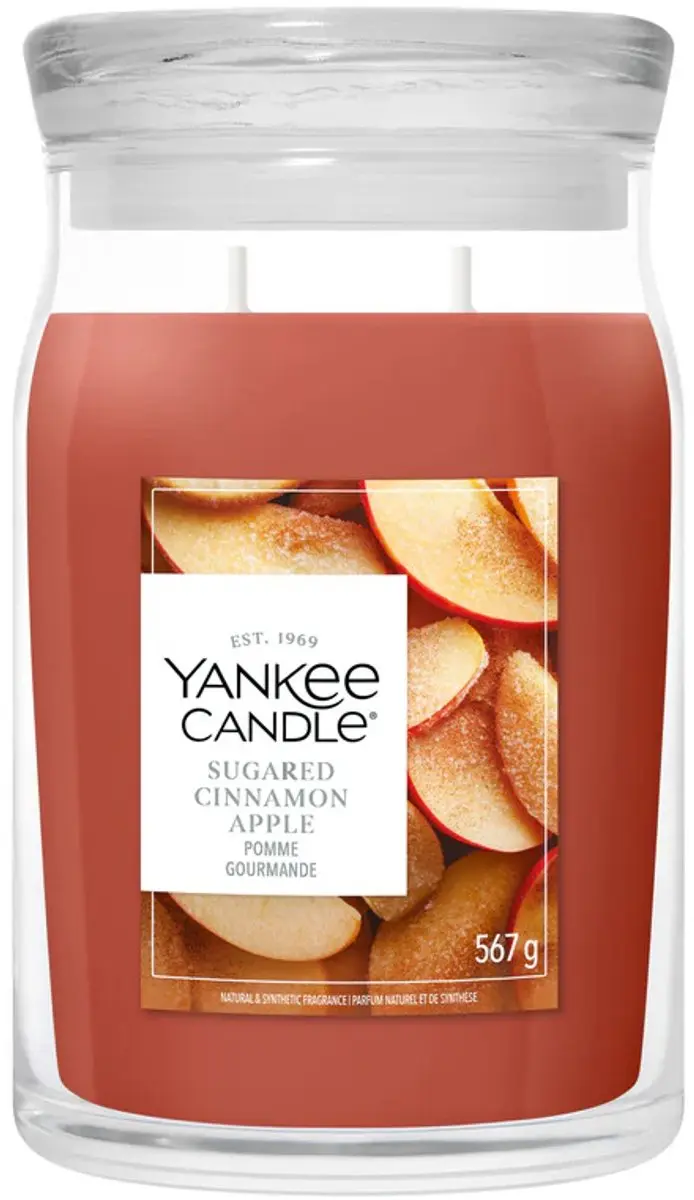 Yankee Candle Sugared Cinnamon Apple Geurkaars