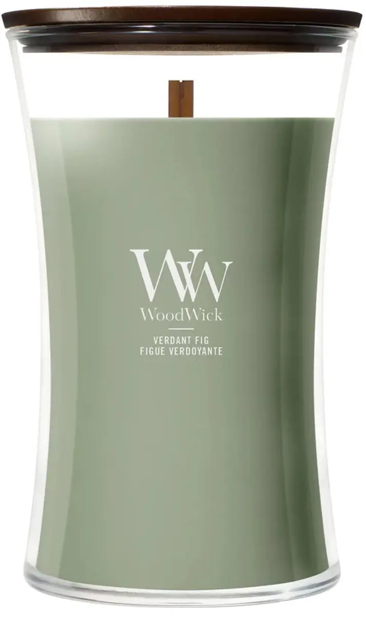 WoodWick Verdant Fig Large Kaars