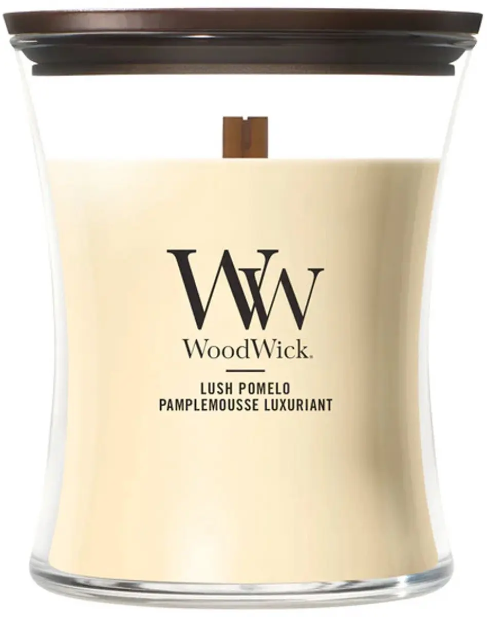 WoodWick Lush Pomelo Medium Kaars