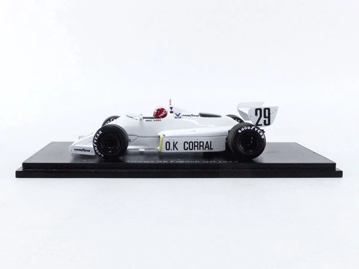 Formule 1 Arrows A6 #29 French GP 1983 - 1:43 - Spark S5781