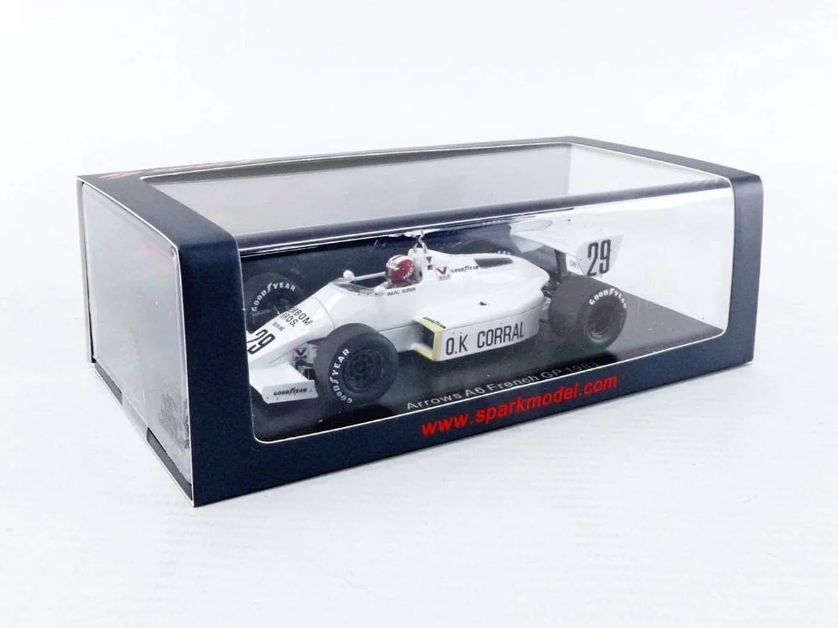 Formule 1 Arrows A6 #29 French GP 1983 - 1:43 - Spark S5781